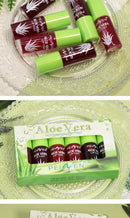 6-Piece Aloe Vera Lip Tint Set – Moisturizing Liquid Lipsticks with Glossy, Glitter Finish Lightweight Lipgloss
