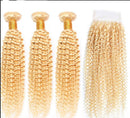 Blonde Kinky Curly