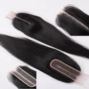 10A Grade Brazilian  Straight 2x6 Lace Closure Kim K Closure Remy Huma