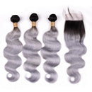 Gray 10A Grade Silver