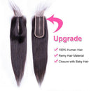 10A Grade Brazilian  Straight 2x6 Lace Closure Kim K Closure Remy Huma