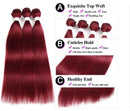 Burgundy 10A Grade 3/4 Straight