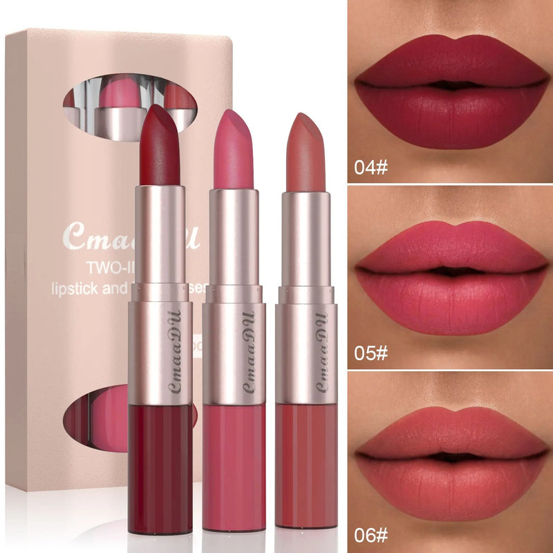 Double Ended Matte & Gloss Lipstick