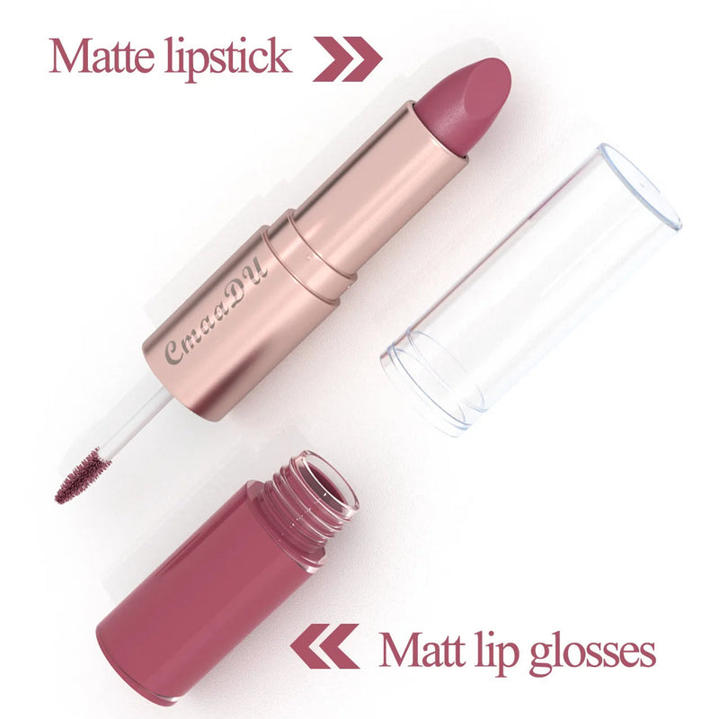 Double Ended Matte & Gloss Lipstick