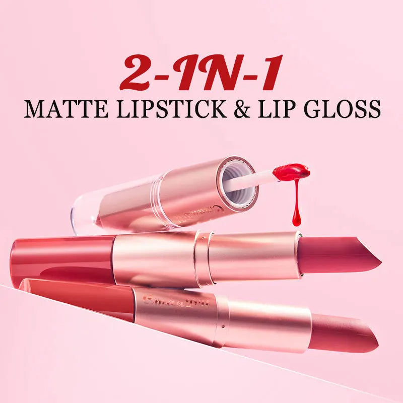 Double Ended Matte & Gloss Lipstick