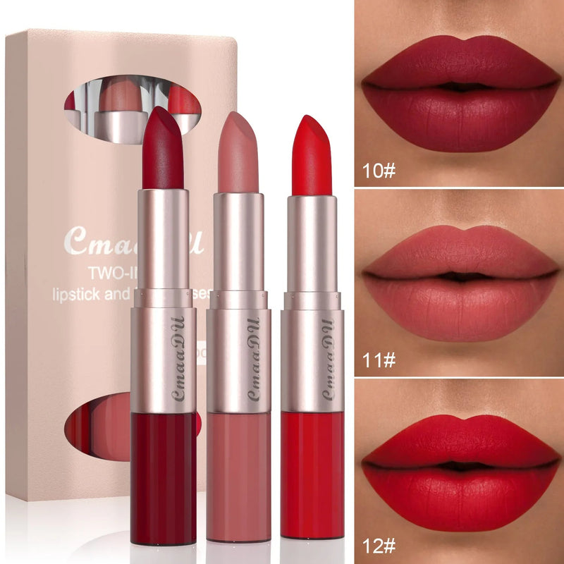 Double Ended Matte & Gloss Lipstick