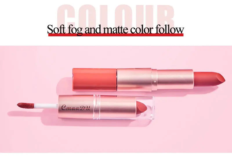 Double Ended Matte & Gloss Lipstick