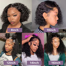 13x4 Deep Wave 13x6 Short Bob frontal 4x4 Lace 5x5 Closure Human Hair