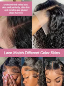 Burmese Curly 13x4 Lace Frontal Human Hair Wig HD Lace Wig