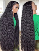 Burmese Curly 13x4 Lace Frontal Human Hair Wig HD Lace Wig