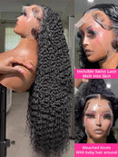 Burmese Curly 13x4 Lace Frontal Human Hair Wig HD Lace Wig