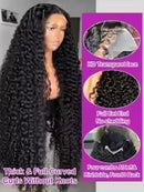 Burmese Curly 13x4 Lace Frontal Human Hair Wig HD Lace Wig