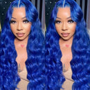 10A Grade Blue Body Wave BUNDLES with CLOSURES & FRONTALS