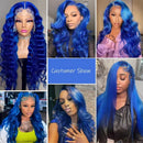 10A Grade Blue Body Wave BUNDLES with CLOSURES & FRONTALS