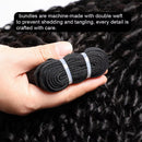 Beumax Double Drawn 12A Grade Bebe Pissy Curl BUNDLES with CLOSURES &