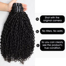 Beumax Double Drawn 12A Grade Bebe Pissy Curl BUNDLES with CLOSURES &