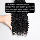 Beumax Double Drawn 12A Grade Bebe Pissy Curl BUNDLES with CLOSURES &