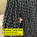 Beumax Double Drawn 12A Grade Bebe Pissy Curl BUNDLES with CLOSURES &