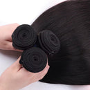 BeuMax 10A Grade 3/4 Straight Hair Bundles with 4x4 Closure Brazilian