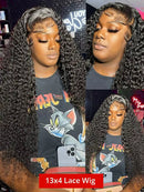 BeuMax 4x4 water Wave 5x5 Lace Closure wig 6x6 Human Hair Wigs