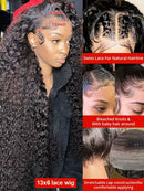 BeuMax 4x4 water Wave 5x5 Lace Closure wig 6x6 Human Hair Wigs