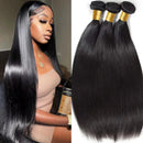 10A Grade 1/3/4 Straight Brazilian 100% Human Hair Bundles Double Weft