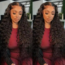 BeuMax Brazilian 13x4 water Wave Lace Front Human Hair Wigs