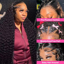 BeuMax 4x4 water Wave 5x5 Lace Closure wig 6x6 Human Hair Wigs