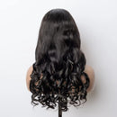 13x4 HD Transparent Lace Front Bouncy Curl Human Hair Wigs 200% Density