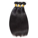 10A Grade 1/3/4 Straight Brazilian 100% Human Hair Bundles Double Weft