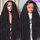 Beumax 13x6 Jerry Curl Lace Frontal Human Hair Wigs
