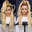 Body Wave 1B/613 Transparent Lace 13x4 Frontal Wig 4x4 Closure Wig 13x