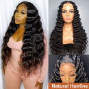 Loose Deep Wave 13x6 Transparent Lace Frontal Brazilian Human Hair Wig