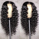 Loose Body Wave 13x6 Transparent Lace Frontal Brazilian Human Hair Wig