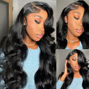 Body Wave 13x6 Transparent Lace Frontal Brazilian Human Hair Wigs