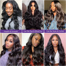 Body Wave 13x6 Transparent Lace Frontal Brazilian Human Hair Wigs
