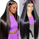 Straight Hair 13x6 Transparent Lace Frontal Brazilian Human Hair Wigs