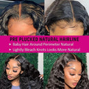 BeuMax 4x4 Loose Deep 5x5 Lace Closure 6x6 Human Hair Wigs