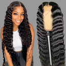 BeuMax 4x4 Loose Deep 5x5 Lace Closure 6x6 Human Hair Wigs