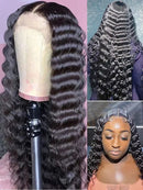 BeuMax 4x4 Loose Deep 5x5 Lace Closure 6x6 Human Hair Wigs