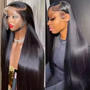 Beumax 13x6 Straight Lace Frontal Human Hair Wigs