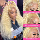 Deep Wave 613 Transparent Lace 13x4 Frontal Wig 4x4 Closure Wig 13x6x1