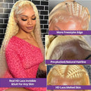 Deep Wave 613 Transparent Lace 13x4 Frontal Wig 4x4 Closure Wig 13x6x1