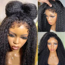 BeuMax Brazilian 13x4 Kinky Straight Lace Front Human Hair Wigs