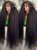 BeuMax Brazilian 13x4 Kinky Straight Lace Front Human Hair Wigs
