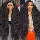 Deep Wave 13x6 Transparent Lace Frontal Brazilian Human Hair Wigs