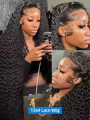 Beumax 4x4 Deep Wave 5x5 Lace Closure wig 6x6 Human Hair Wigs