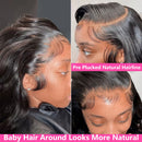 13x4 HD Transparent Lace Frontal Body Wave Human Hair Wigs 200% Densit
