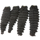 Beumax Double Drawn 12A Grade Loose Deep Wave BUNDLES with CLOSURES &