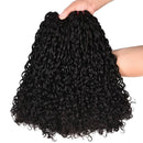 Beumax Double Drawn 12A Grade Pixie Curl BUNDLES with CLOSURES &